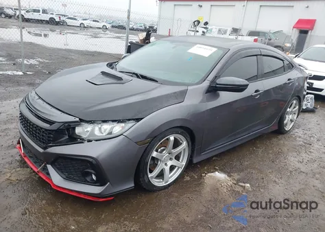 2017 Honda Civic Si z USA, uszkodzony, nr VIN 2HGFC1E52HH700400